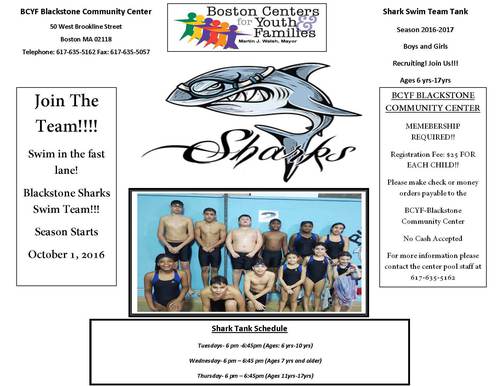 Join the Swim Team nbsp20162017